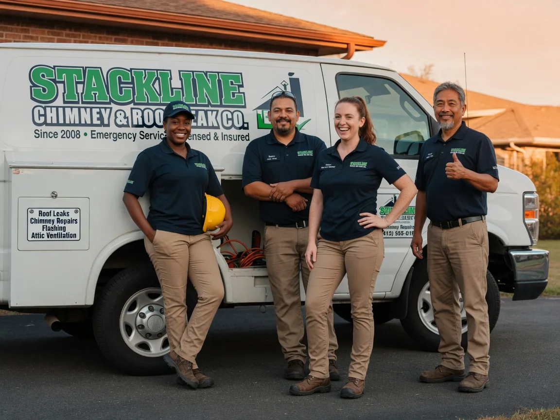Chimney flashing repair company in Sunbury, OH